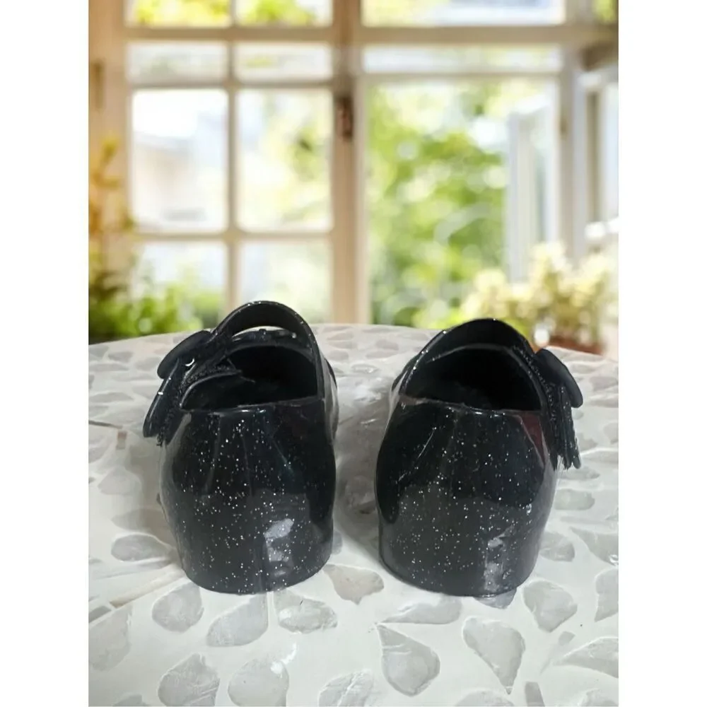 MINI MELISSA Toddler Infant Sweet Love Cap Toe Mary Jane Ballet Flat